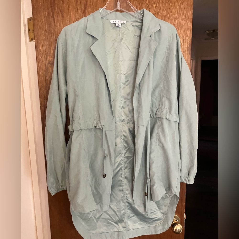 HYFVE Sage Green Trench Coat